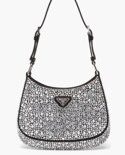 prada bolso brillantes